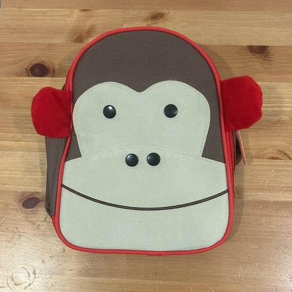 Skip Hop Zoo Mini Monkey Backpack - Picture 1 of 4